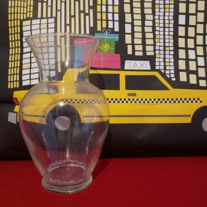 Clear Glass Vase